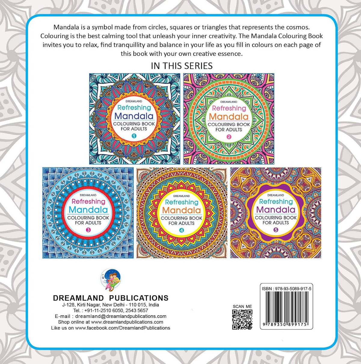 Refreshing Mandala Colouring Book for Adults Book 3 | Intricate Mandala Designs for Mindfulness, Relaxation & Creativity | High Quality Paper for Pens, Pencils & Markers