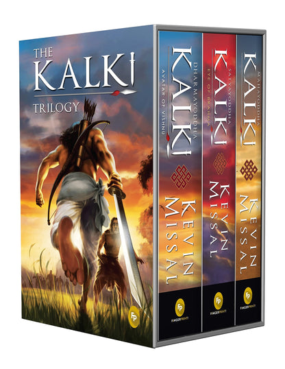 The Kalki Trilogy Set of 3 Books Avatar of Vishnu Eye of Brahma Sword of Shiva