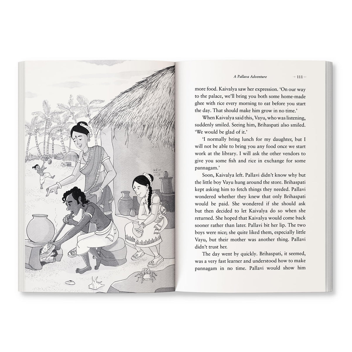 A Pallava Adventure (Girls of India Series): Historical Fiction Set in 7th Century Pallava Kingdom | Themes of Courage, Friendship, Family and Tamil Script | Ages 10+