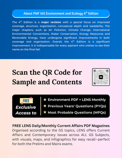 PMF IAS Environment for UPSC and State Civil Services Exams 2026-27
