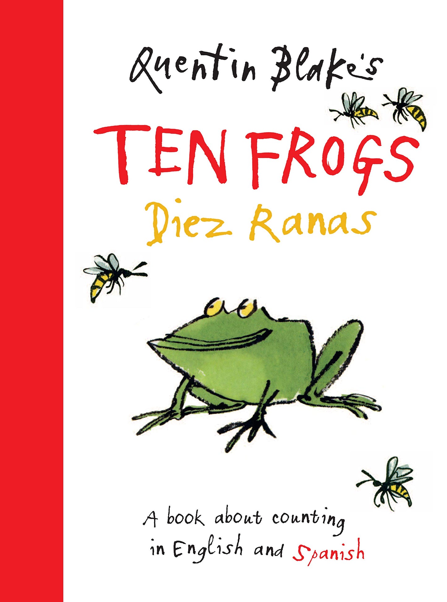 Ten Frogs Diez Ranas book cover