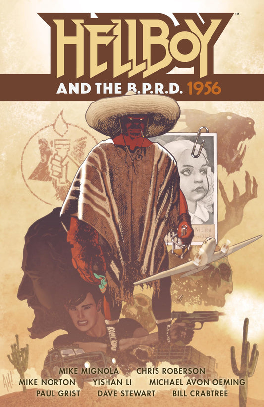 Hellboy And The B.P.R.D.: 1956 book cover