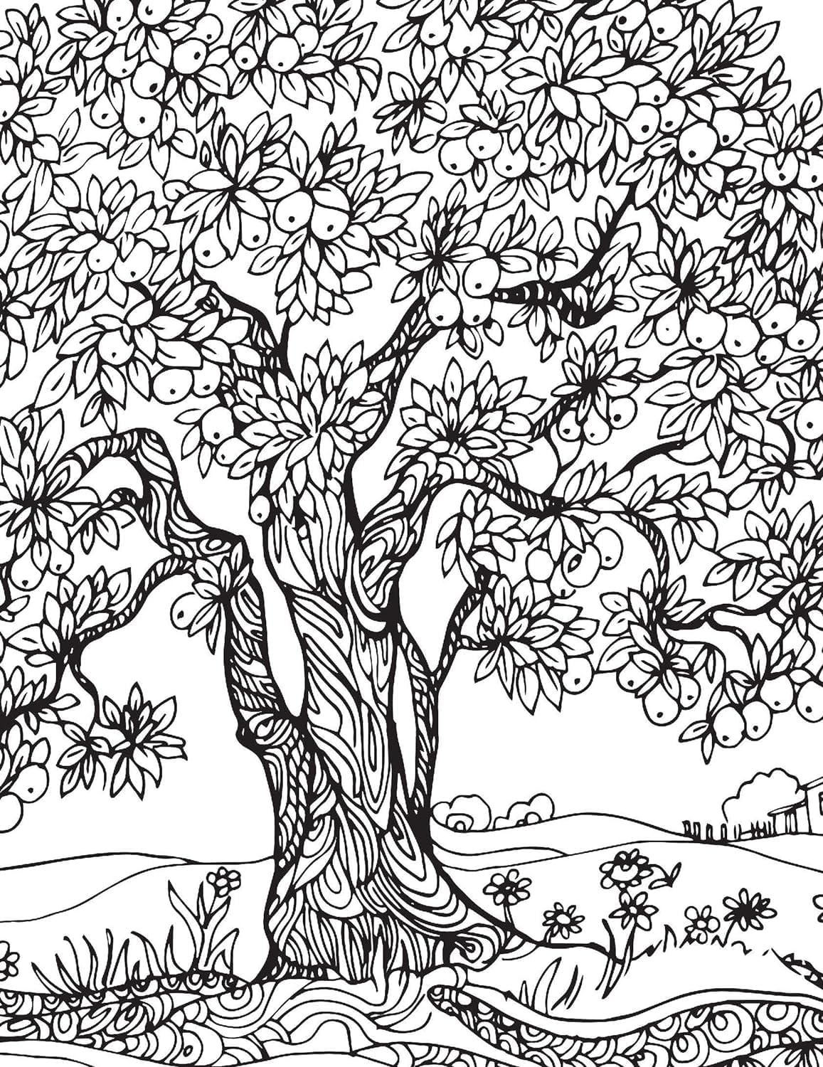 Countryside Adult Colouring Book for Adults | Beautiful Rural Landscapes, Scenic Villages & Nature Designs to Spark Creativity, Boost Focus, Relieve Stress & Promote Inner Peace