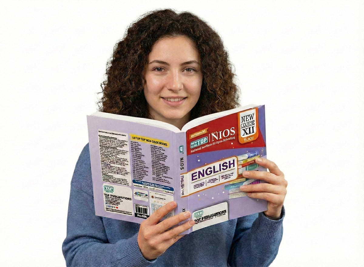 TOP NIOS Class 12 English T-302 New Syllabus English Medium Guide (Including Objective Type MCQs) | Updated with Latest Syllabus and Exam Pattern as per NIOS Latest Notification