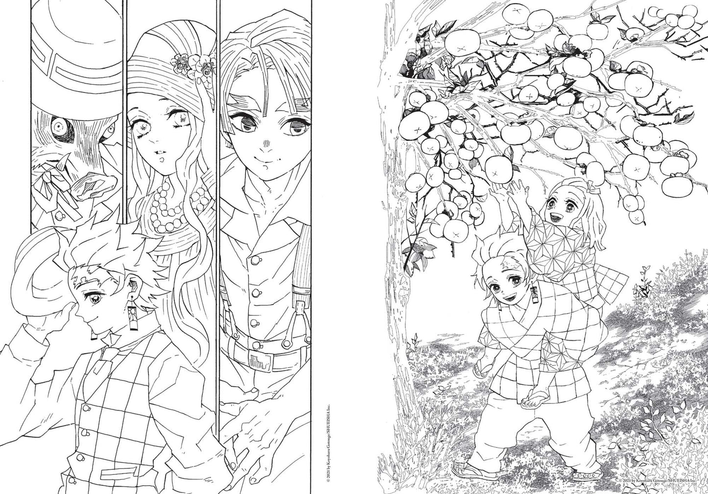 Demon Slayer: The Official Coloring Book