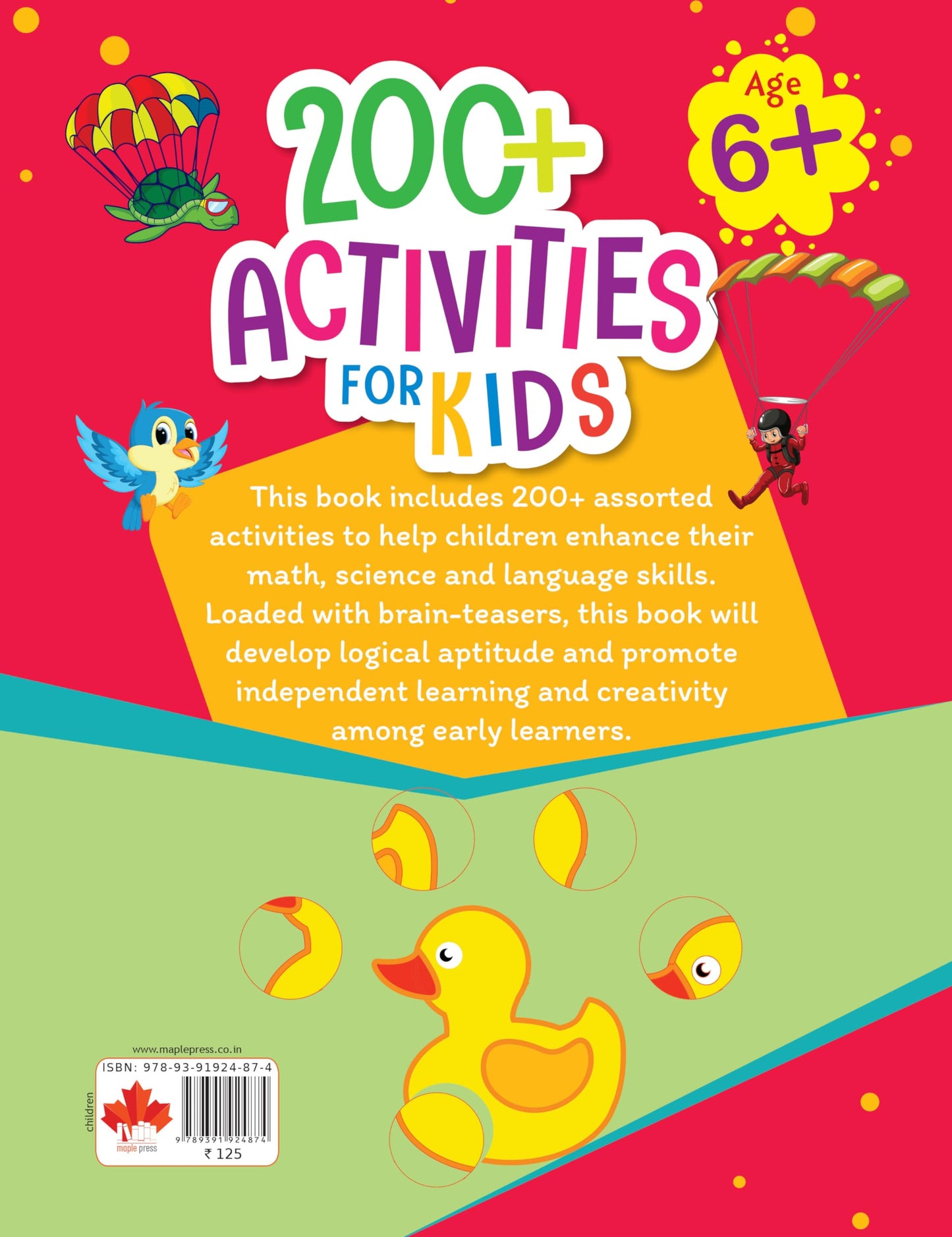 Brain Activity Book for Kids - 200+ Activities for Age 6+