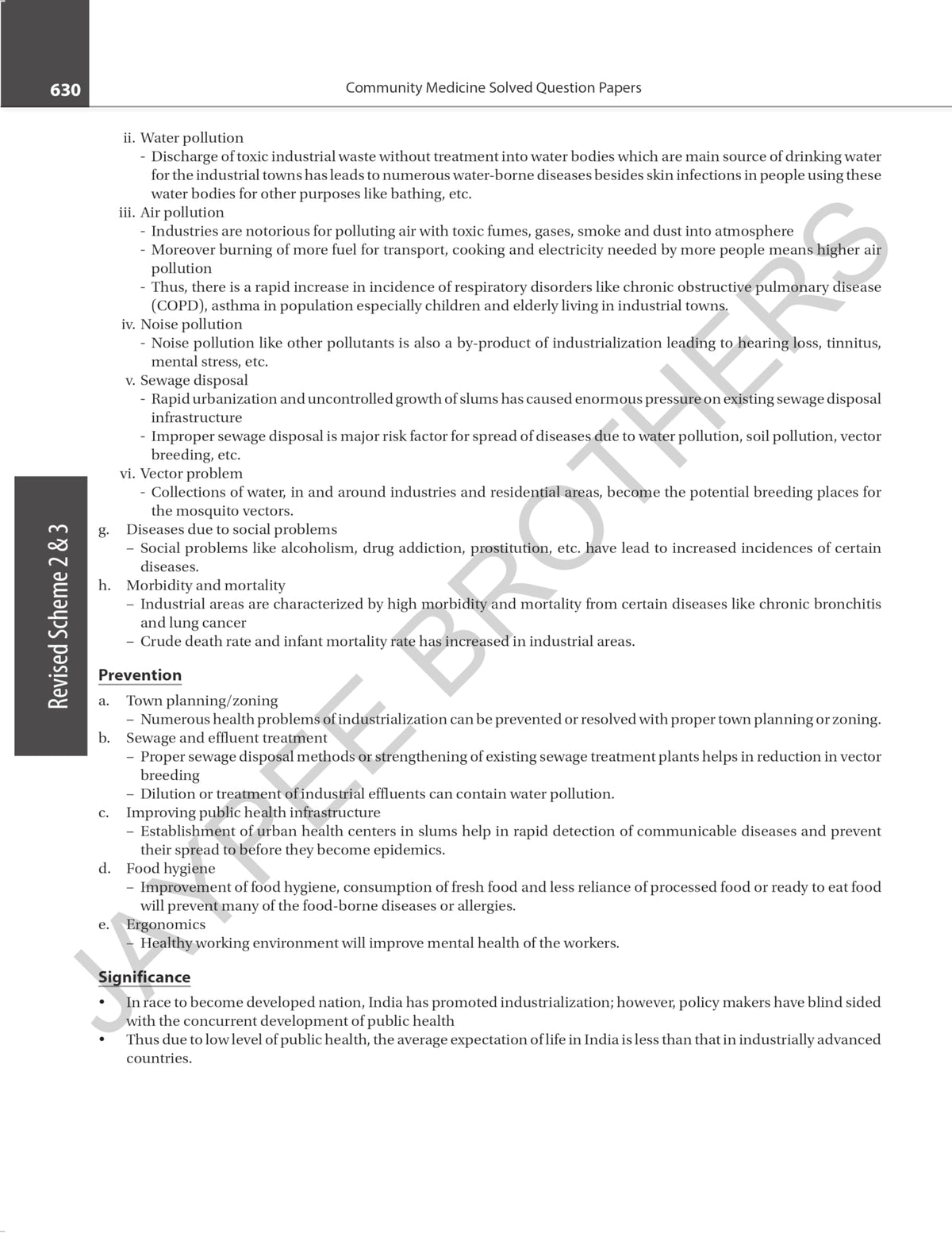 Community Medicine Solved Question Papers