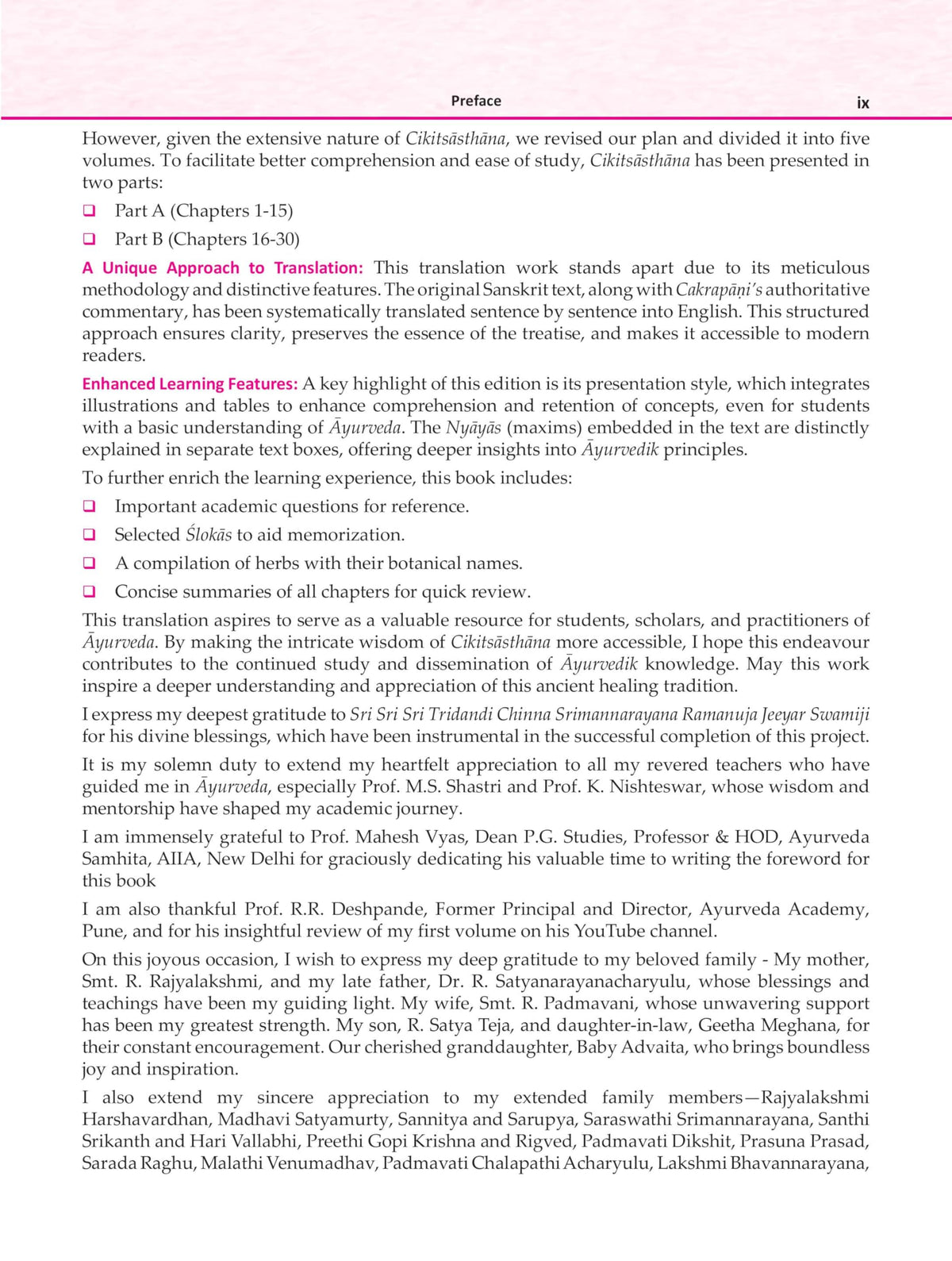 Illustrated Caraka Samhita Vol-III ( Cikitsasthana-Part A : Chapters 1-15 "English Translation along with Cakrapani Commentary )