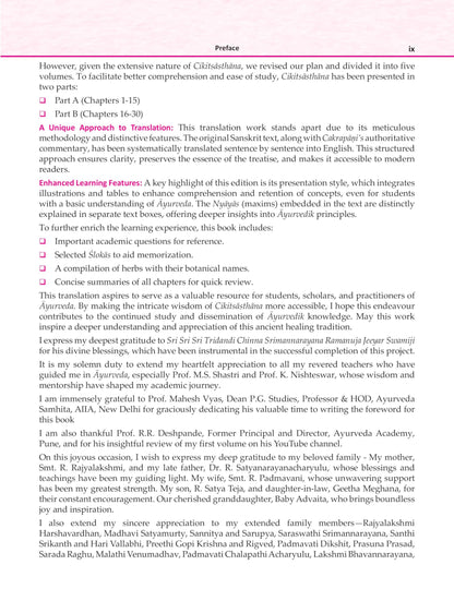 Illustrated Caraka Samhita Vol-III ( Cikitsasthana-Part A : Chapters 1-15 "English Translation along with Cakrapani Commentary )