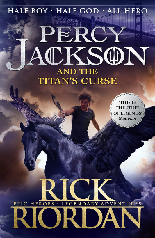 Percy Jackson and the Titan's Curse [Paperback] Rick Riordan by Rick Riordan (Author) book cover