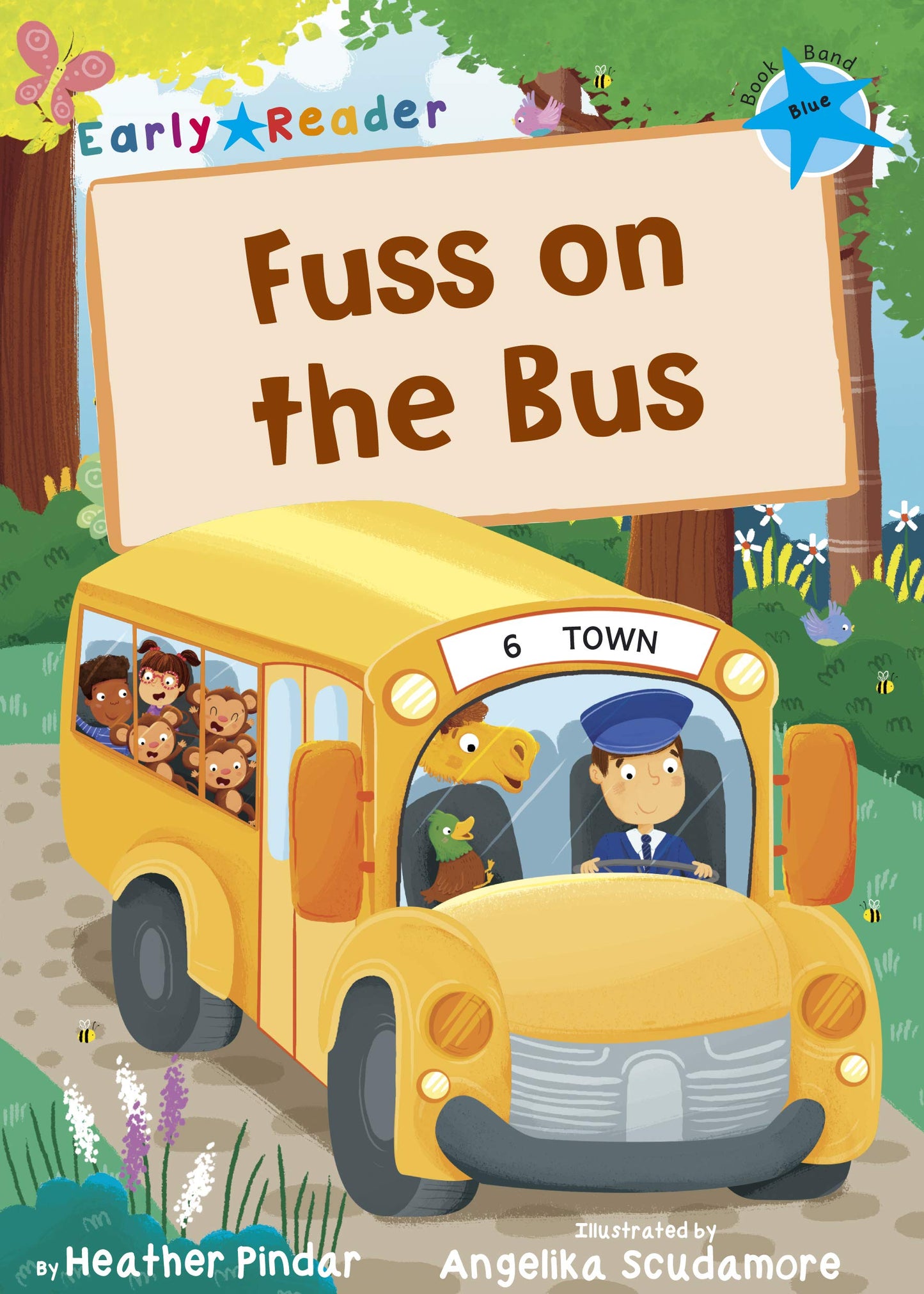 Maverick Early Reader BLUE (Level 4): Fuss on the Bus book cover