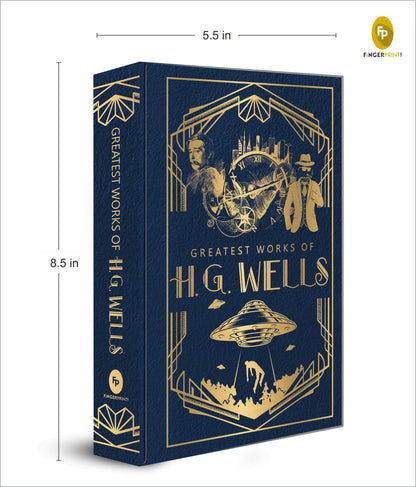 Greatest Works of H.G. Wells (Deluxe Hardbound Edition)