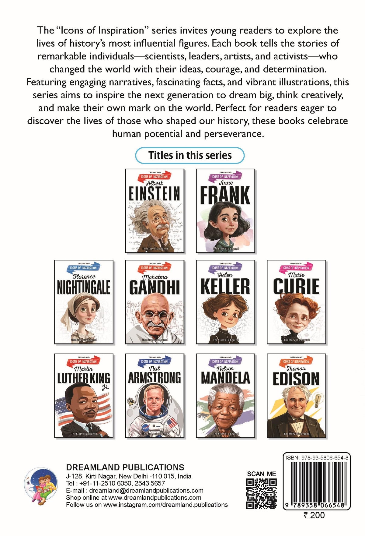 Helen Keller Biography for Kids Age 6–12 Years – Inspiring Illustrated Biography Book from Icons of Inspiration Series | Teaches Resilience, Courage & the Power of Determination