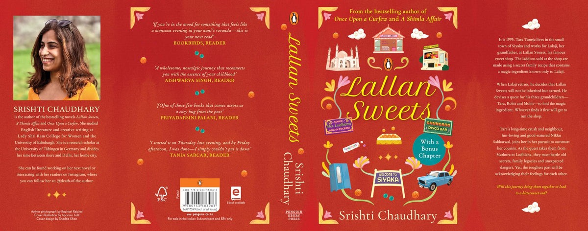 Lallan Sweets: National Bestseller, now with an Exciting New Chapter, Postcard, and Curated Playlist!