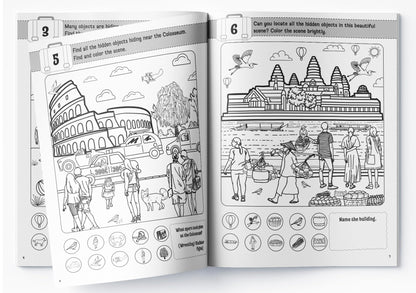 Lots to Spot On The Holiday: Search, Find and Color Activity Book