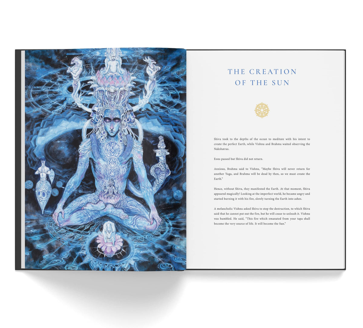 NAMAHA - Stories From The Land Of Gods And Goddesses by Abhishek Singh Illustrated Short Stories from Indian Mythology with Stunning Shiva Artwork | 8.5in. x 11in.