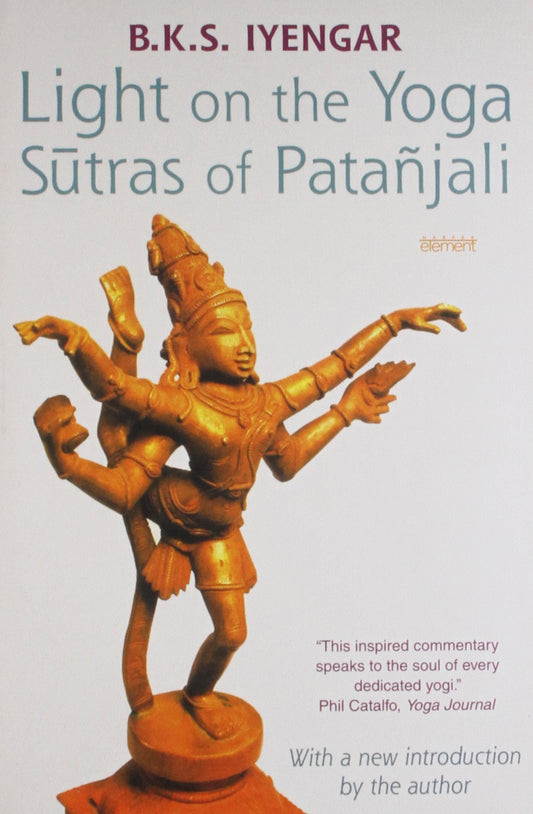Light on the Yoga Sutras of Patanjali by B.K.S. Iyengar book cover