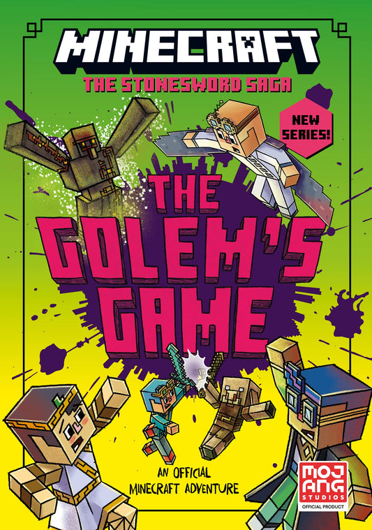 Stonesword Saga (5) — MINECRAFT: THE GOLEM’S GAME book cover