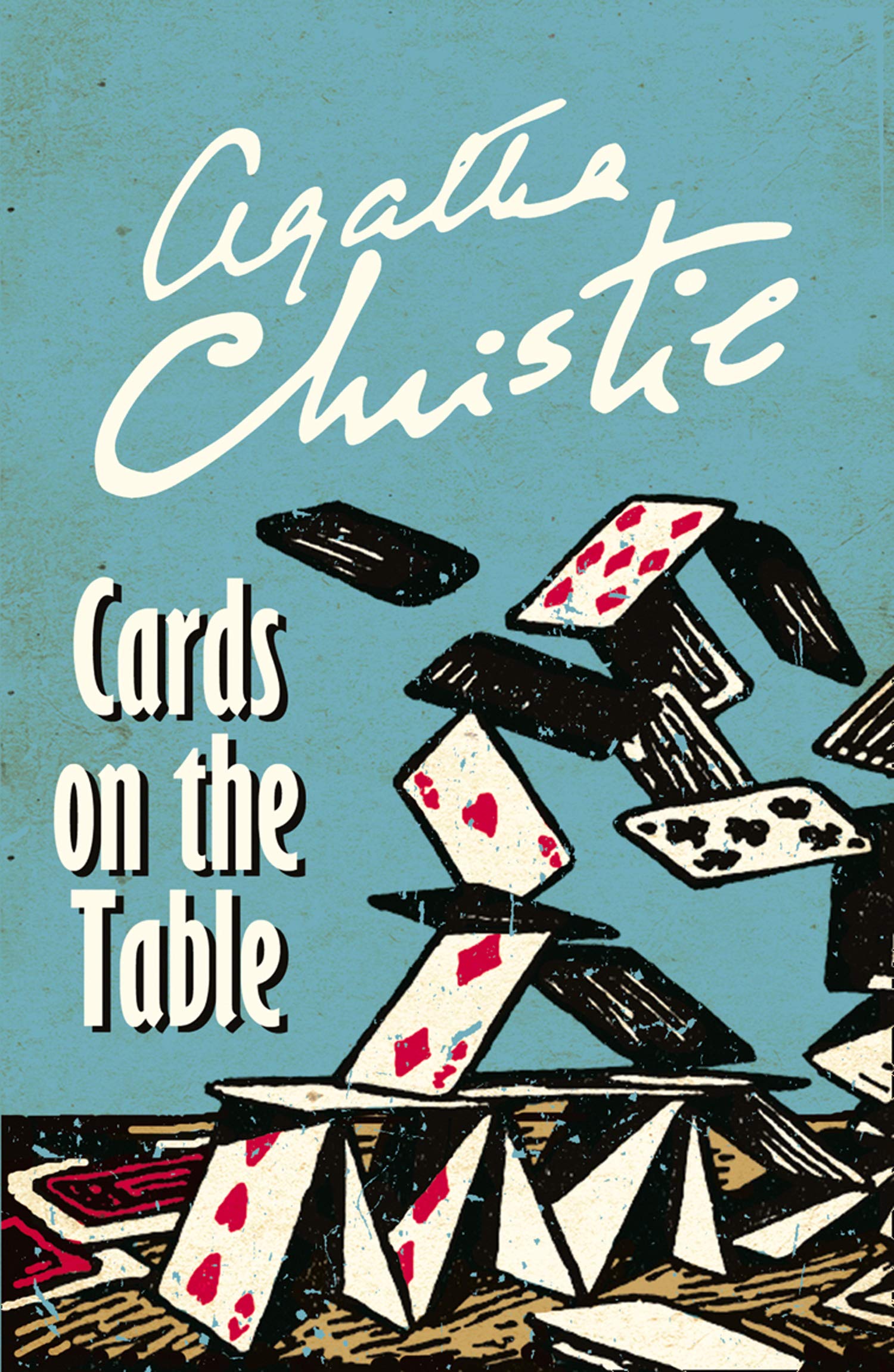 Cards on the Table (Poirot) by Agatha Christie book cover
