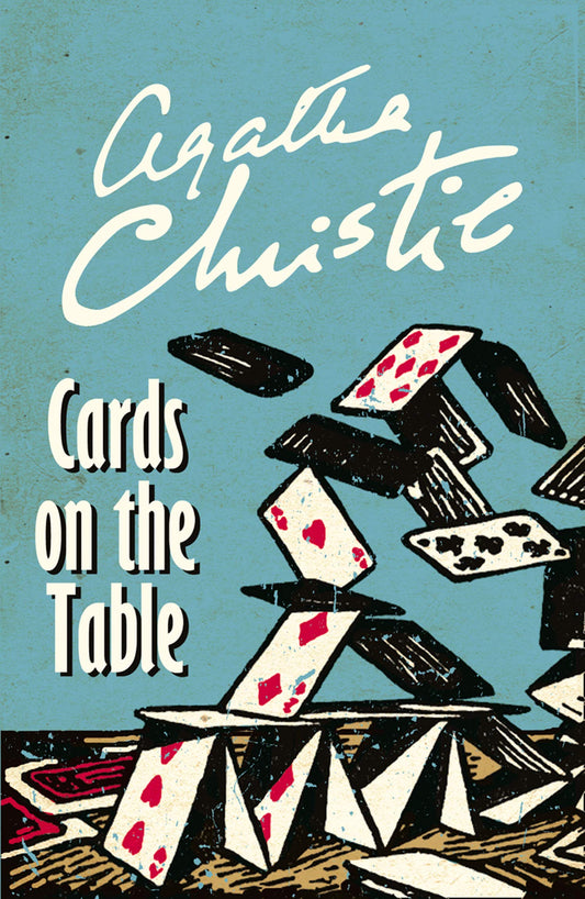 Cards on the Table (Poirot) by Agatha Christie book cover