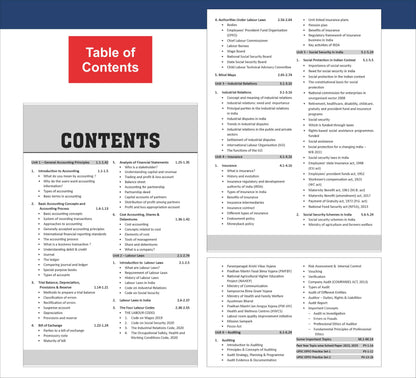 Disha Accounting Principles, Auditing, Industrial Relations, Insurance, Social Security in India & Labour Laws for UPSC EPFO EO/ AO/ APFC 2026 Exam 3rd Edn