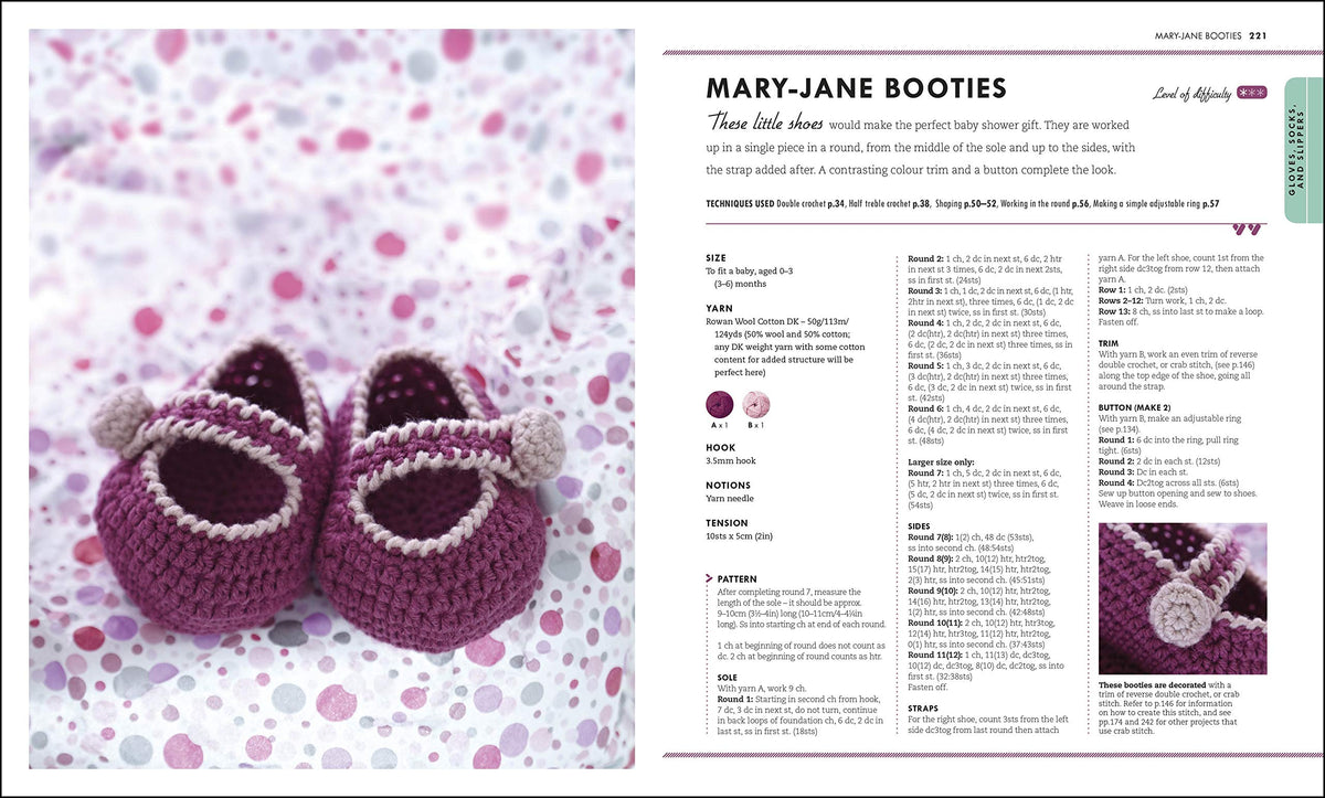 The Crochet Book: Over 130 techniques and stitches