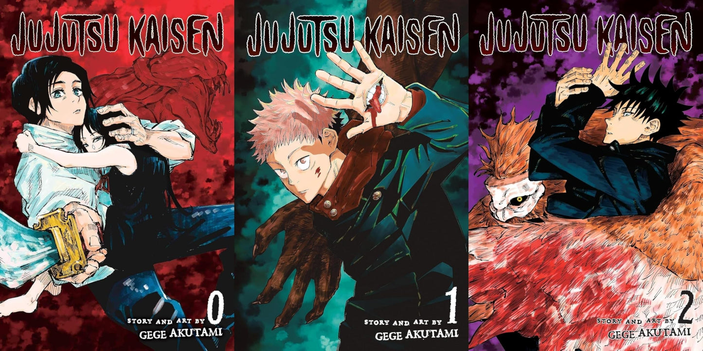 VITALHERB Jujutsu Kaisen, Vol. 0 + Vol. 1 + Vol. 2, New Page, New Page