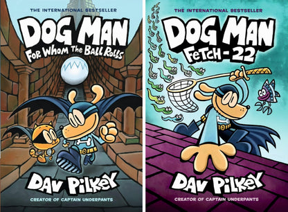 Dog Man Series Complete Collection Set (Books 1–14) by Dav Pilkey