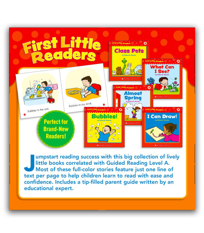 First Little Readers Parent Pack: Guided Reading Level A: 25 Irresistible Books That Are Just the Right Level for Beginning Readers 