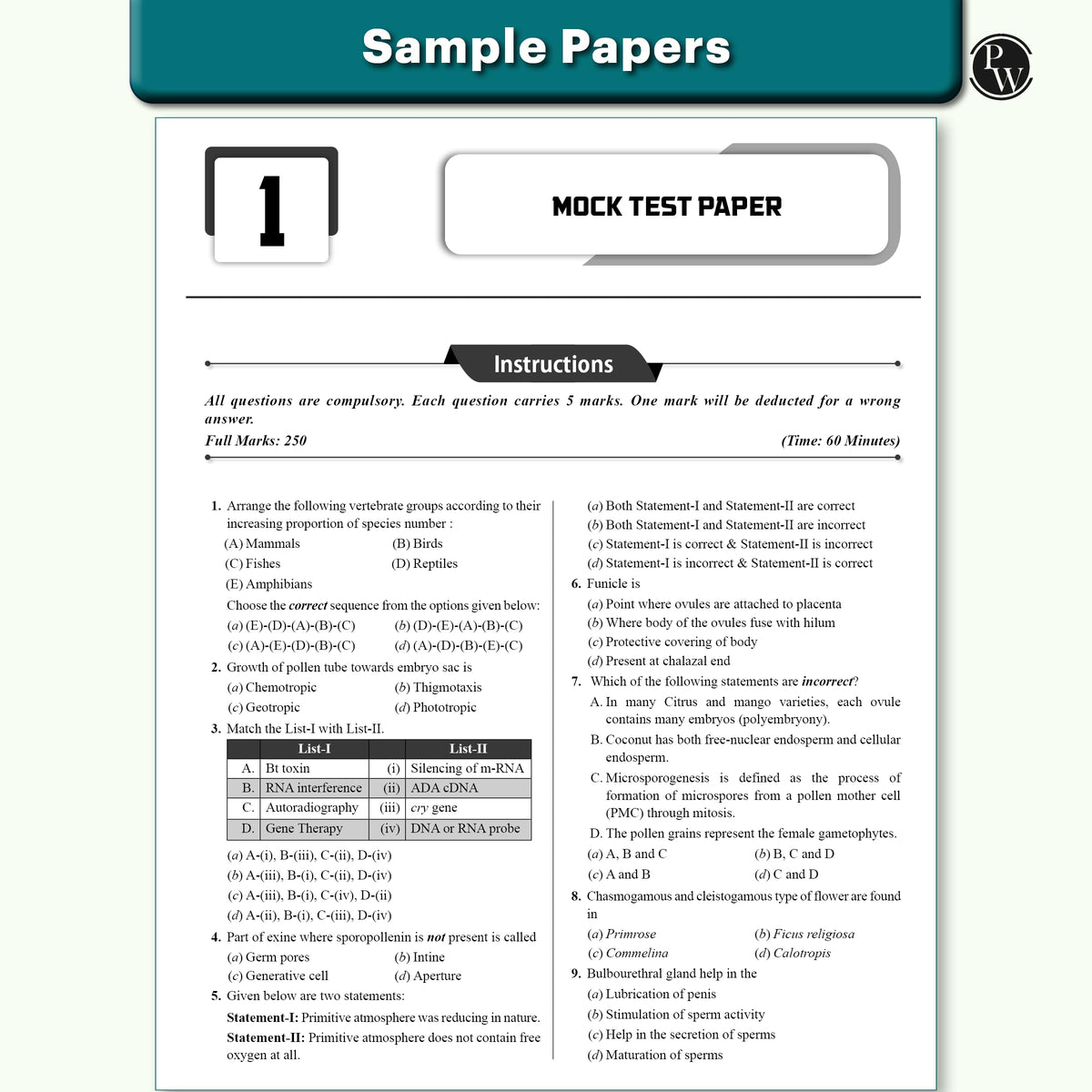 PW CUET UG Entrance Exam Books 2026 – Physics Chemistry Biology (PCB) Combo Set of 3 | Chapterwise & Topicwise MCQs Question Bank | CUET UG PYQ (2025–2022) | Mock Tests | Latest NTA Pattern