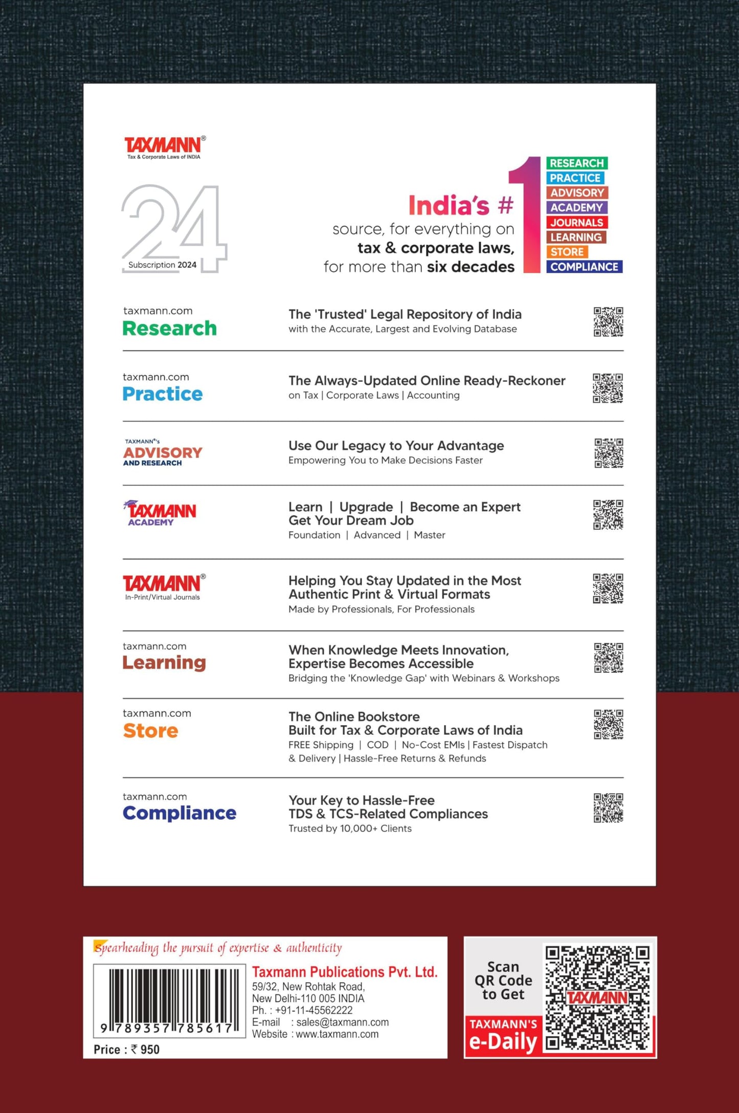 Taxmann's New Criminal Major Acts (Book 1) Transition to the New Criminal Laws with Comparative Analysis Section-wise Tables Section Key Committee Reports