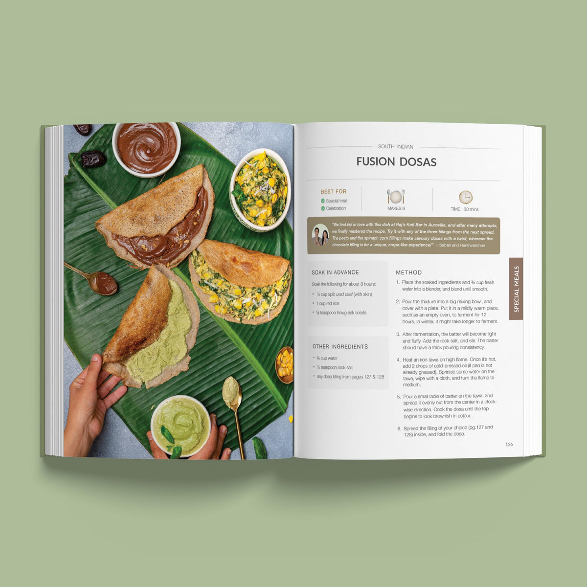 Satvic Indian Food Book | Satvic Movement Cookbook | 70+ Oil-Free, Sugar-Free, Plant-Based Recipes | Clean Nourishing Meals in under 45 minutes (English)