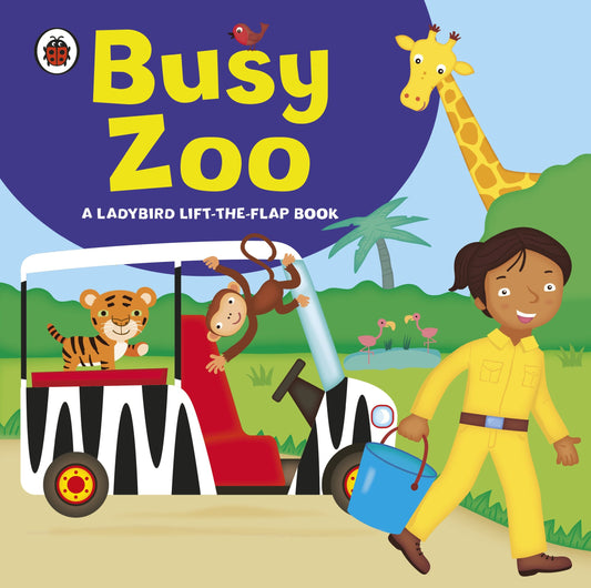 Lift the Flap Busy Zoo by Ladybird (Author) book cover