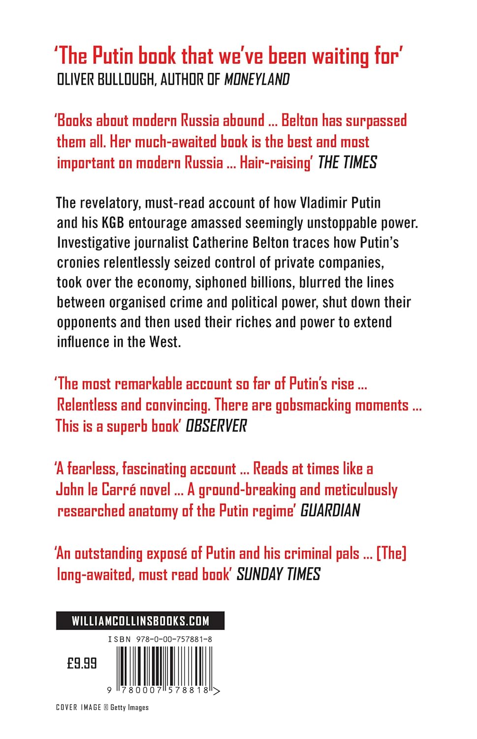Putin’s People by Catherine Belton