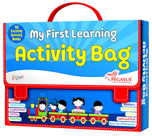 My First Learning Activity Bag - Set of 10 Exciting Activity Books