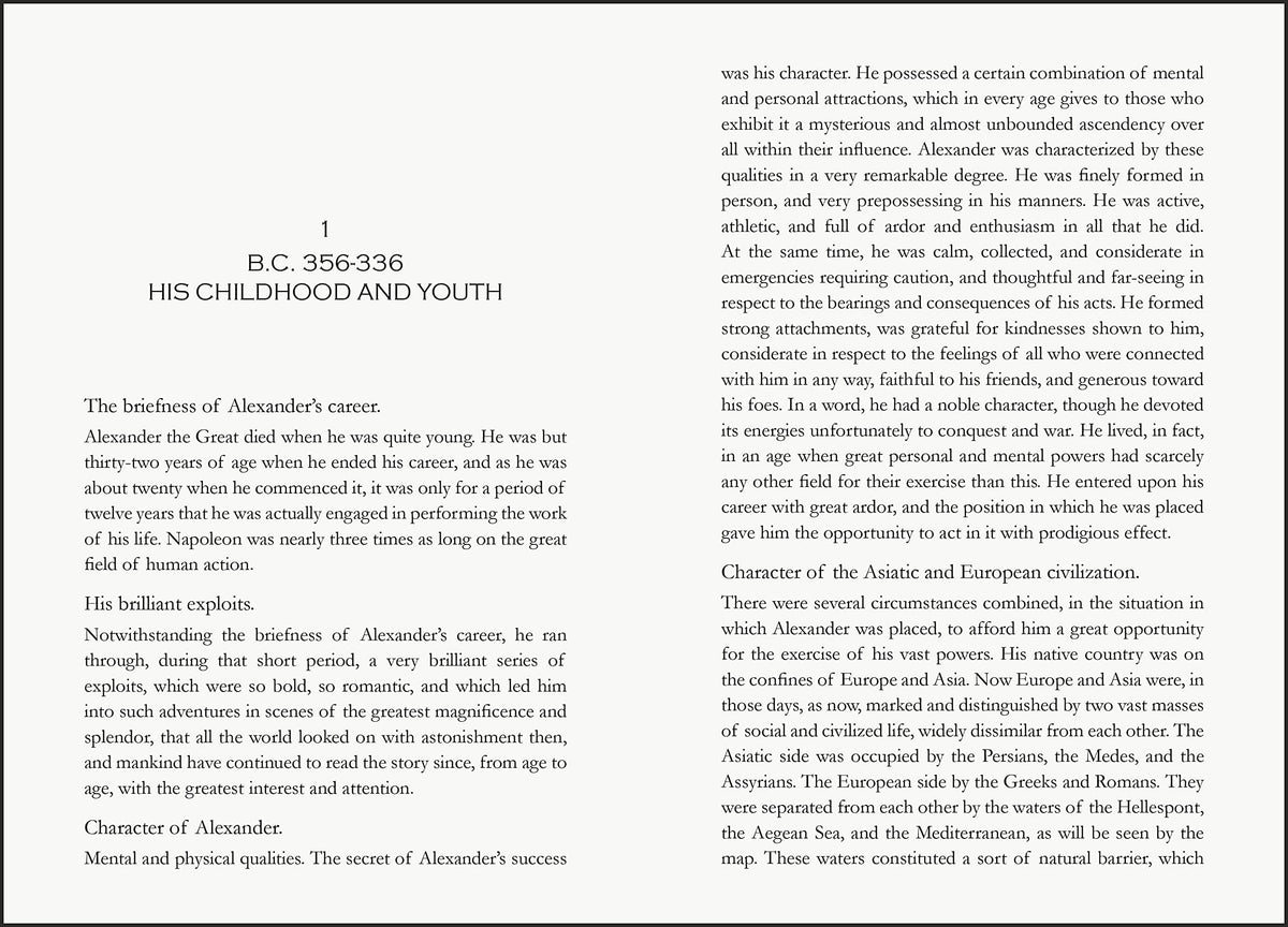 Alexander The Great By Jacob Abbott | Premium Classic Edition | Biography Book | Macedonian Conqueror | Ancient History | Military Genius | Ancient Greek History | Military History | Premium Paperback