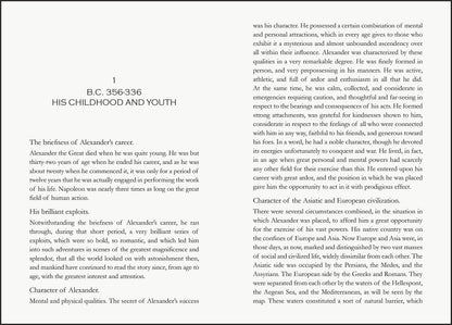 Alexander The Great By Jacob Abbott | Premium Classic Edition | Biography Book | Macedonian Conqueror | Ancient History | Military Genius | Ancient Greek History | Military History | Premium Paperback