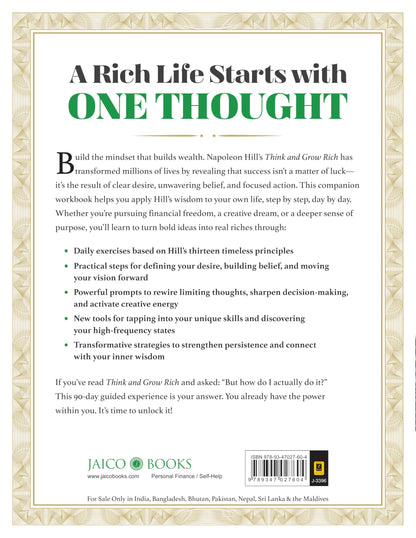 The Think & Grow Rich Workbook: Practical Steps and Transformational Exercises for a Personal Blueprint to WEALTH | Adapted from the Classic Think and Grow Rich by Napoleon Hill | Millionaire Mindset