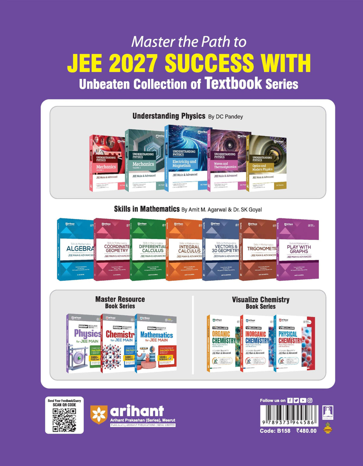 Arihant Navigator Series JEE Main & Advanced 2026-2027 Thermodynamics & Waves | 2000+ Problems | Thermal Expansion, Calorimetry, SHM, Travelling & Standing Waves,Doppler Effect | 3-Level PYQ Exercises