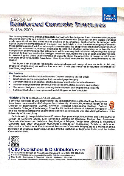 DESIGN OF REINFORCED CONCRETE STRUCTURES: IS:456-2000