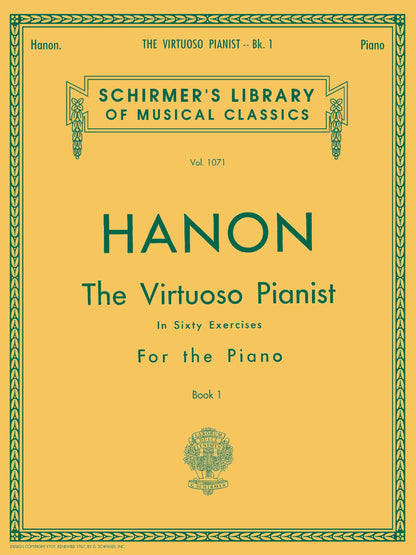Virtuoso Pianist in 60 Exercises - Book 1