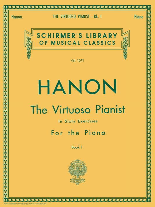 Virtuoso Pianist in 60 Exercises - Book 1
