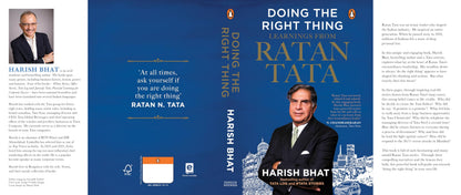 Doing the Right Thing: Learnings from Ratan Tata | Leadership, Life Lessons and Vision | By the Bestselling Author of Tata Log and #Tatastories, Harish Bhat