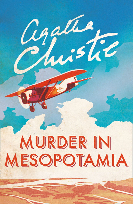 Murder in Mesopotamia (Poirot) by Agatha Christie book cover