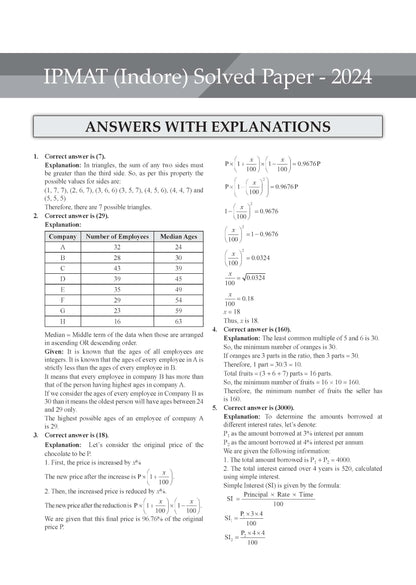Oswaal IPMAT 21 Previous Years' Solved Papers (2019–2026) | Latest 2026 Solved Papers | 2100+ Questions with Detailed Solutions | IPMAT Indore, Rohtak & JIPMAT | Trend Analysis (2022–2026)