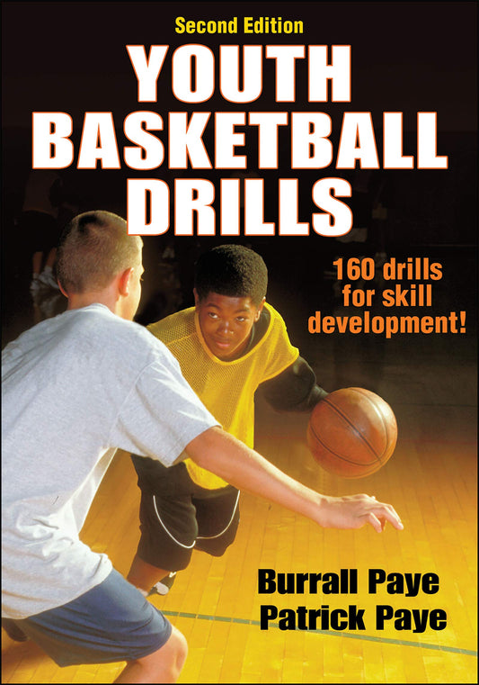 Youth Basketball Drills book cover