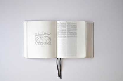 NIV BIBLE FOR JOURNALLING AND VERSE-MAPPING: GREY