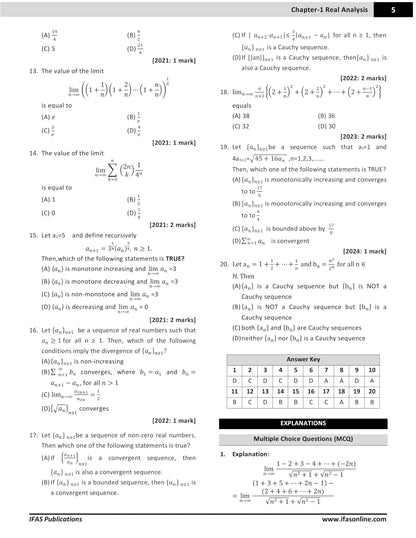 IIT JAM Mathematical Statistics PYQ Book 2027 | Previous Year Solved Papers (2005 to 2026) | Topic Wise Sorted with Detailed Solutions for IIT JAM Mathematical Statistics (MS) | IFAS Publications