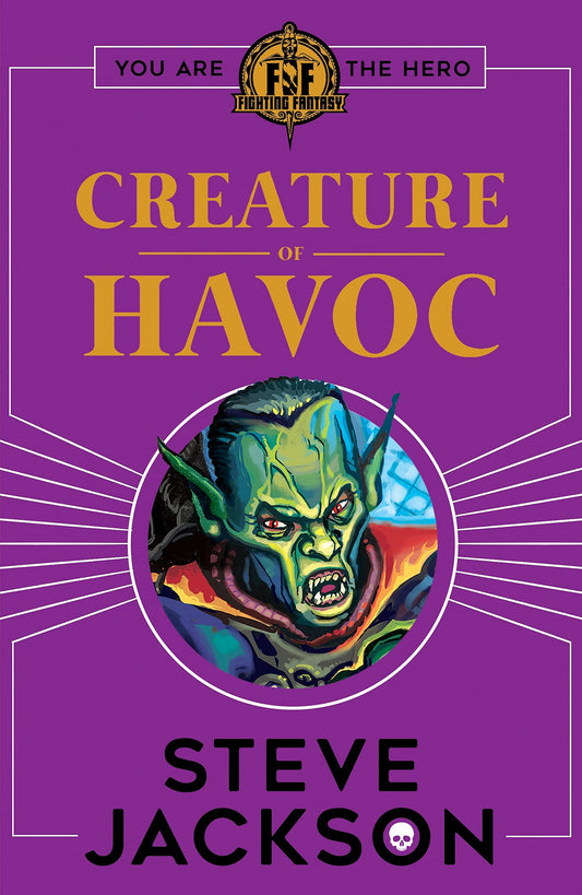 FIGHTING FANTASY #7: CREATURE OF HAVOC book cover