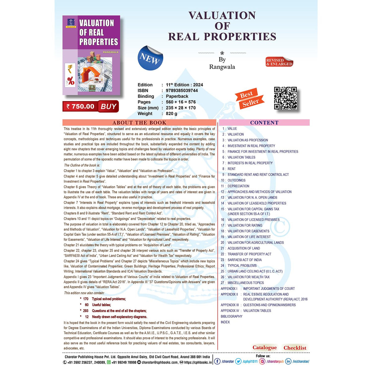 Valuation of Real Properties By Rangwala
